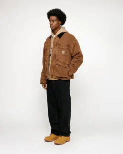 SHOP JACKET WASHED CANVAS