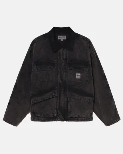 SHOP JACKET WASHED CANVAS