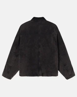 SHOP JACKET WASHED CANVAS