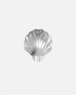 SILVER CLAM ASHTRAY