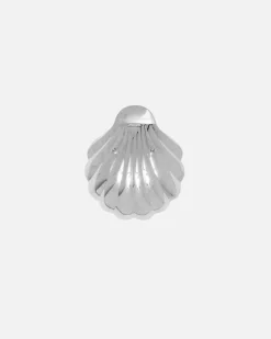 SILVER CLAM ASHTRAY
