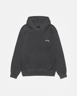 SMOOTH STOCK HOODIE PIGMENT DYED