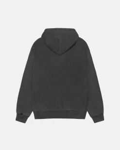 SMOOTH STOCK ZIP HOODIE PIGMENT DYED