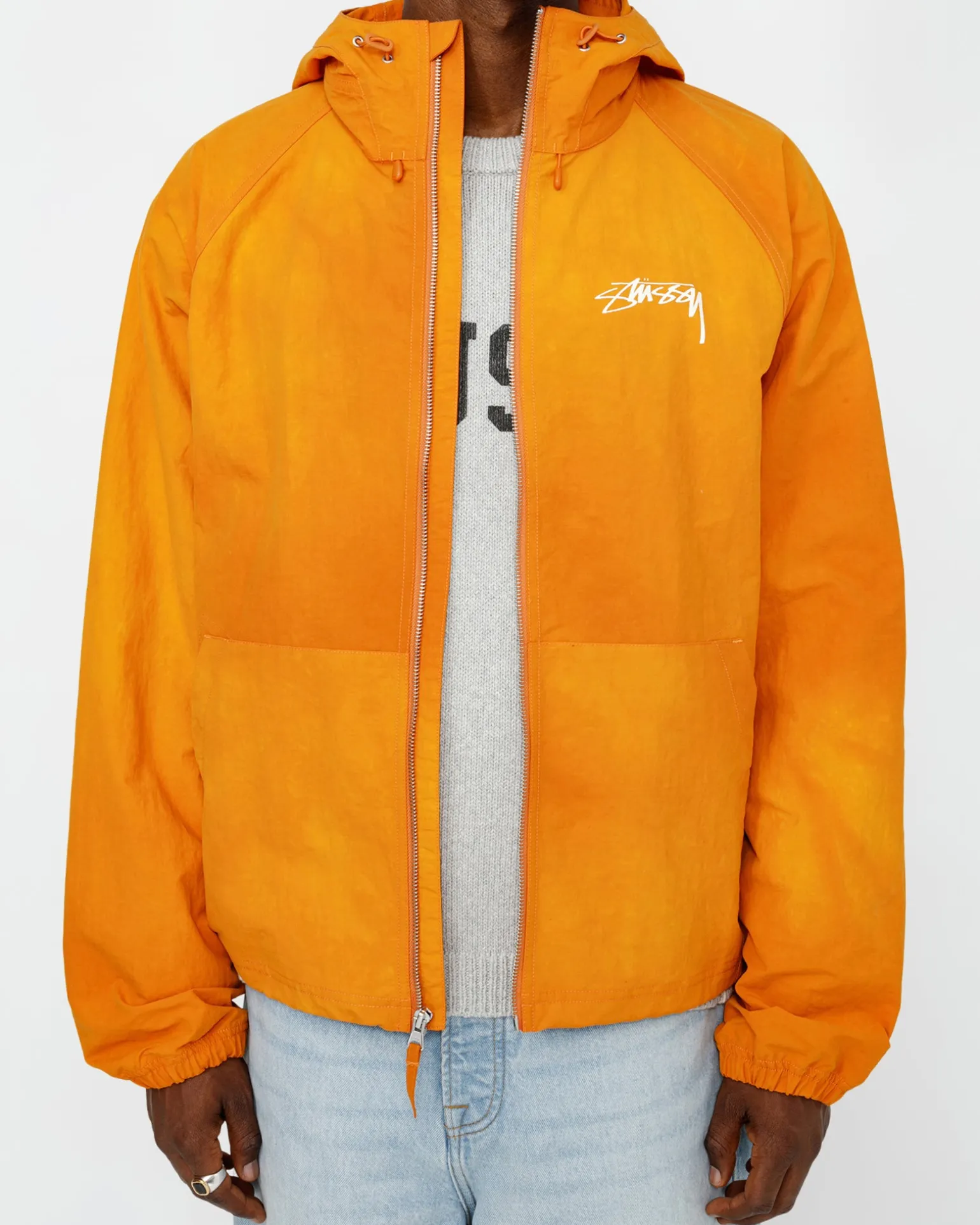 STRAND MUSCHEL WELLENFÄRBUNG