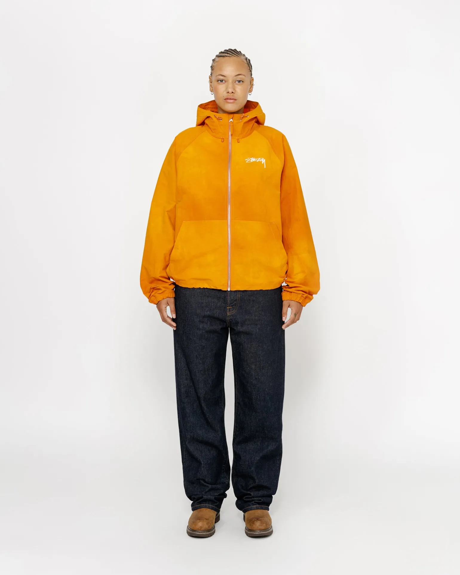 STRAND MUSCHEL WELLENFÄRBUNG