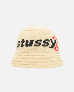 STRICK-Bucket Hat STUSSY SPORT