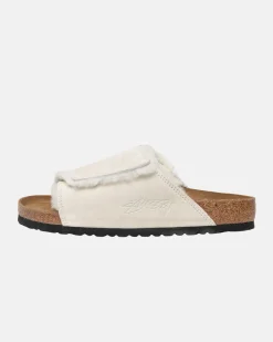 STÜSSY & BIRKENSTOCK SOLANA SHEARLING SLIDE