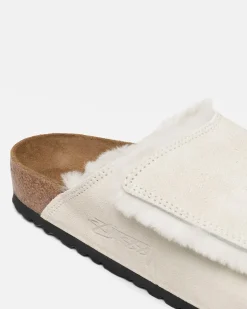 STÜSSY & BIRKENSTOCK SOLANA SHEARLING SLIDE