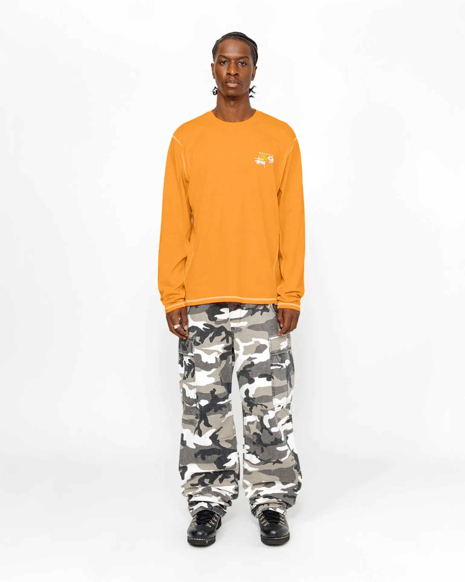 STÜSSY & MOUNTAIN HARDWEAR LS TEE