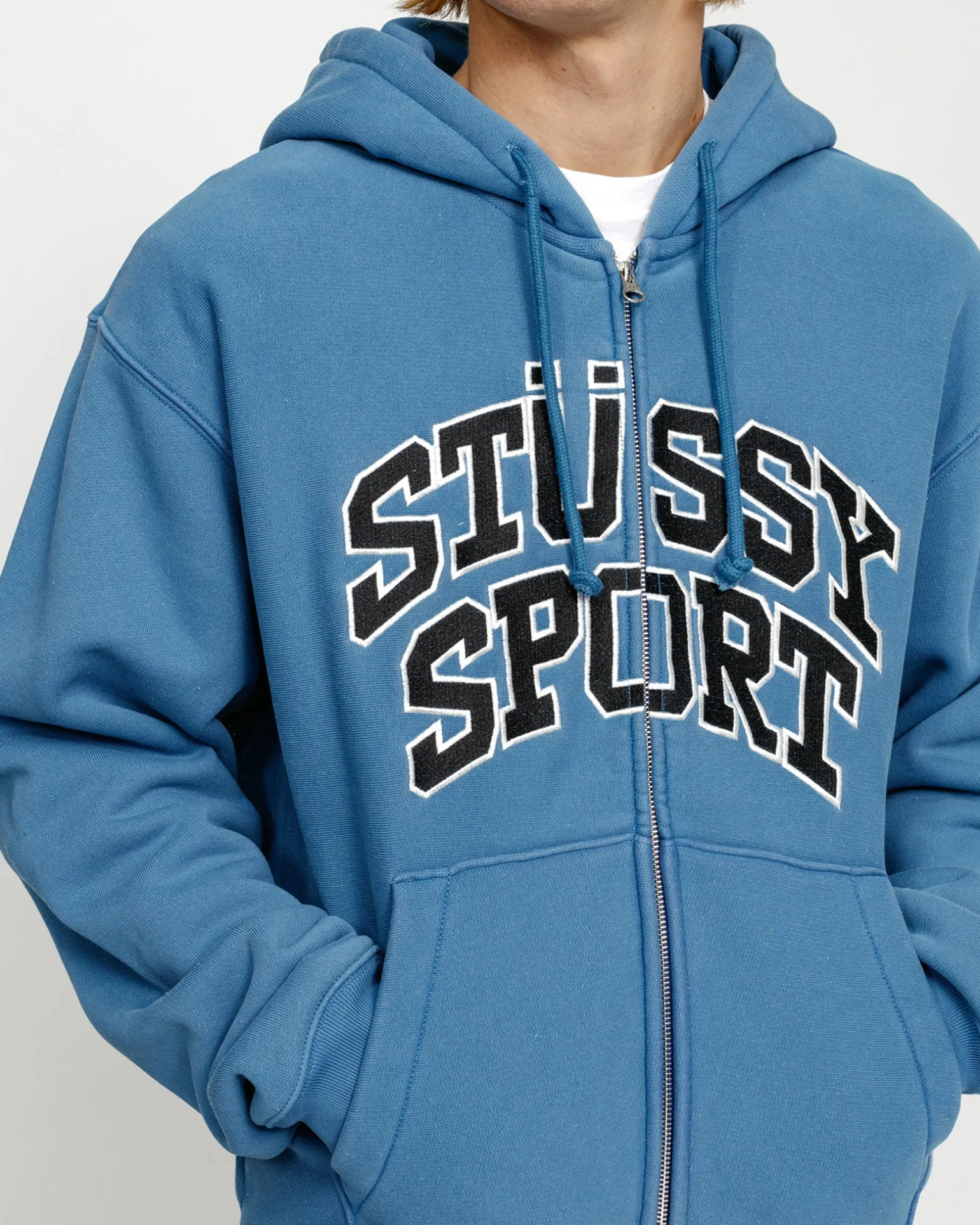 STÜSSY SPORT ZIP HOODIE