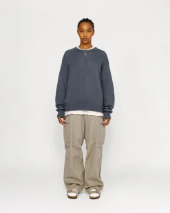 SURFMAN ICON COTTON LINEN CREW