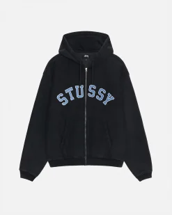 VERBLASSTE GRAFIK ZIP HOODIE
