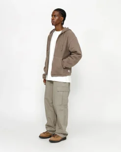 WAFFELGEFÜTTERT ZIP HOODIE