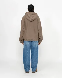 WAFFELGEFÜTTERT ZIP HOODIE