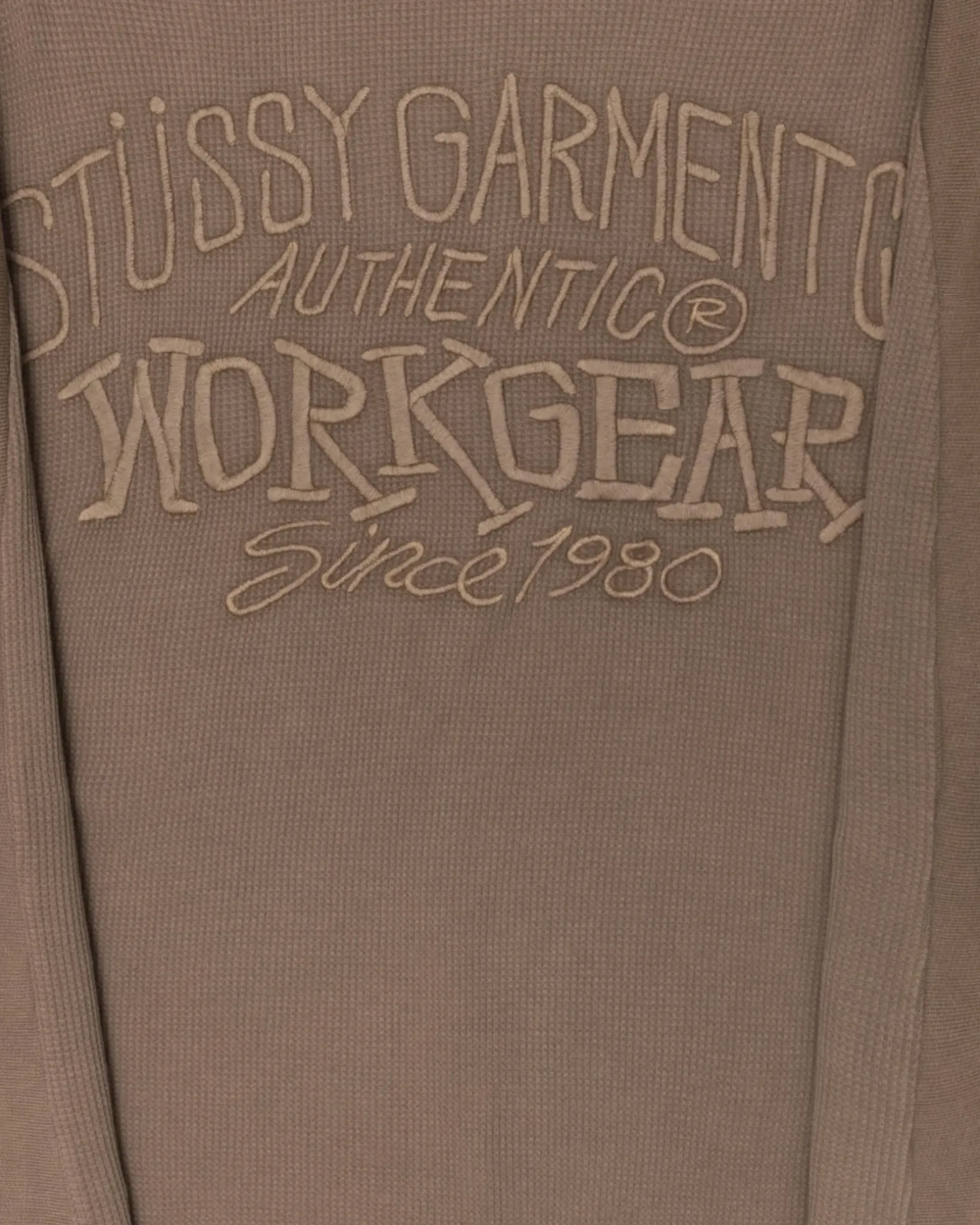 WAFFELGEFÜTTERT ZIP HOODIE