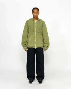 WAFFELGEFÜTTERTER ZIP HOODIE