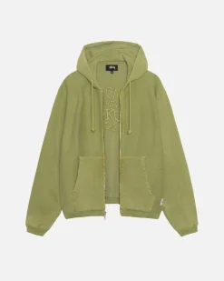 WAFFELGEFÜTTERTER ZIP HOODIE