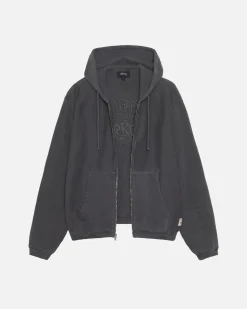 WAFFELGEFÜTTERTER ZIP HOODIE