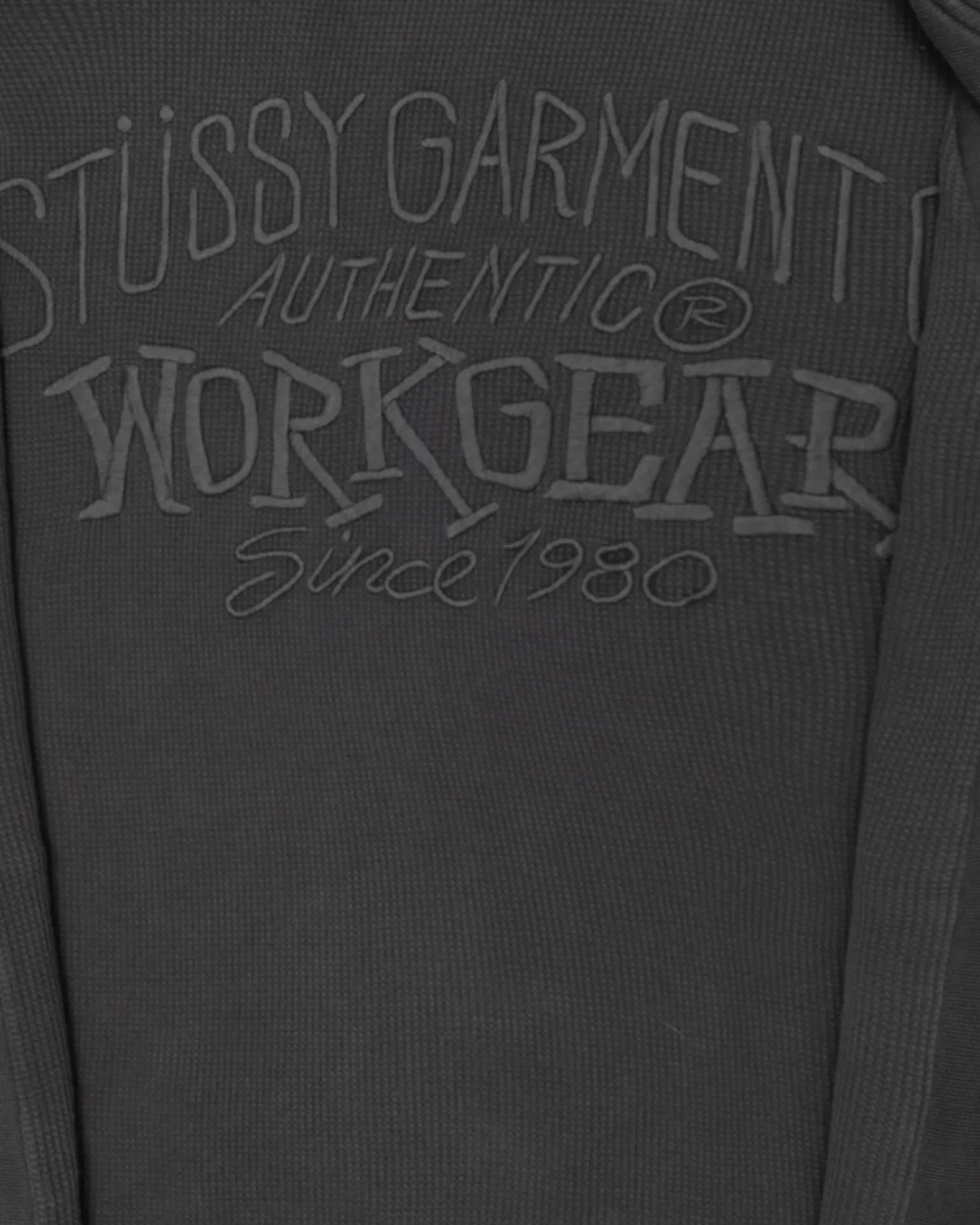 WAFFELGEFÜTTERTER ZIP HOODIE