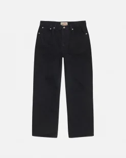 Weite Jeans-Denim