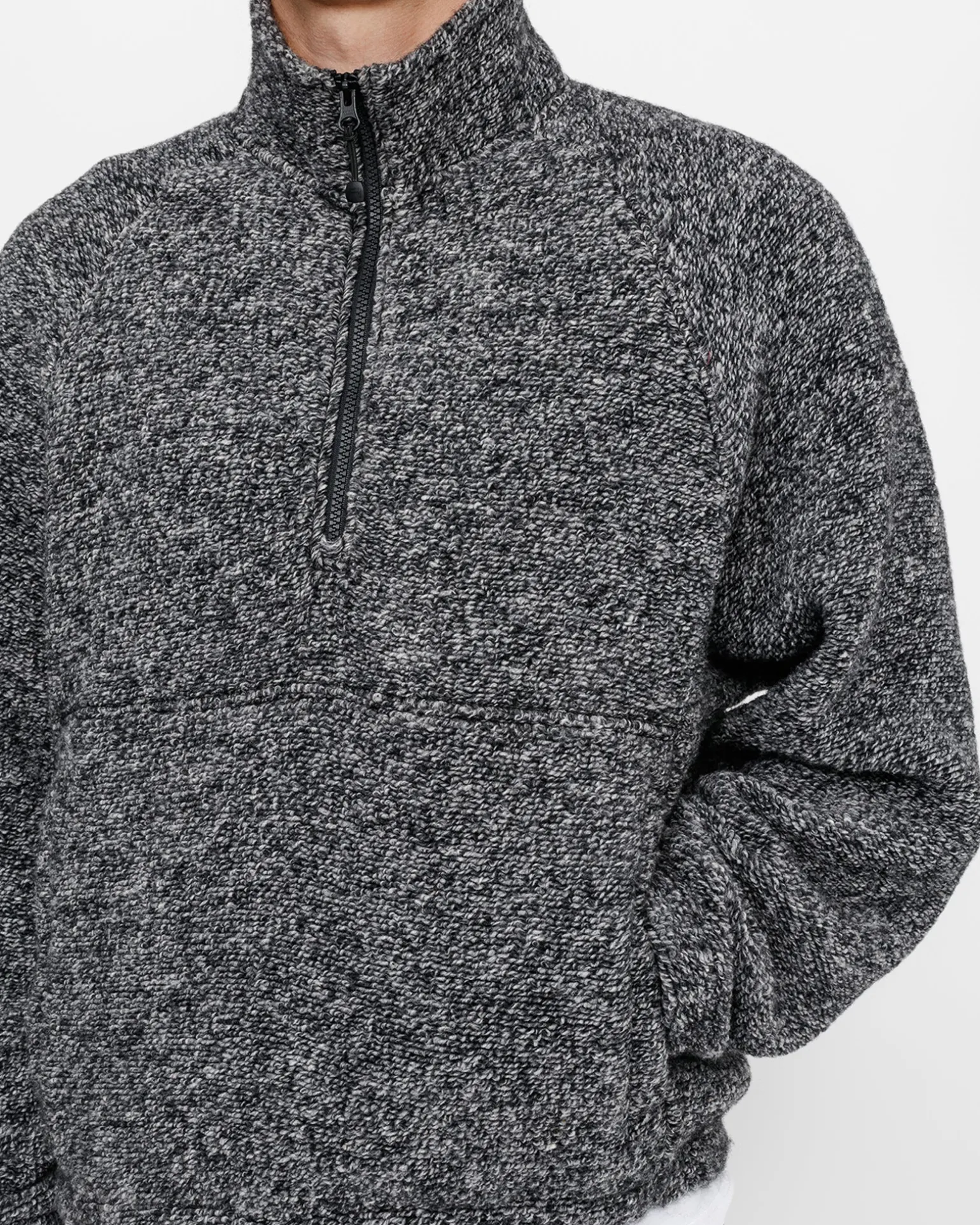 WOLLMISCHUNG SHERPA MOCKKRAGEN