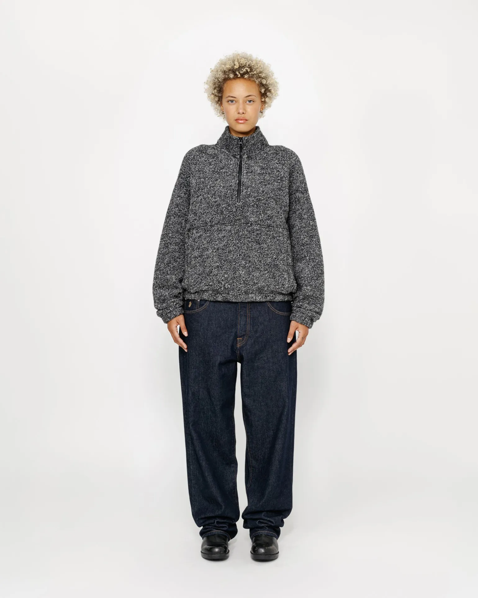 WOLLMISCHUNG SHERPA MOCKKRAGEN