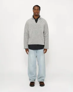 Wollmischung Sherpa-Pullover