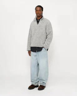 Wollmischung Sherpa-Pullover