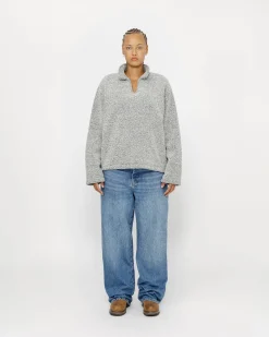 Wollmischung Sherpa-Pullover