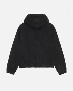 WORK JACKET CANVAS NEEDLE PUNCH