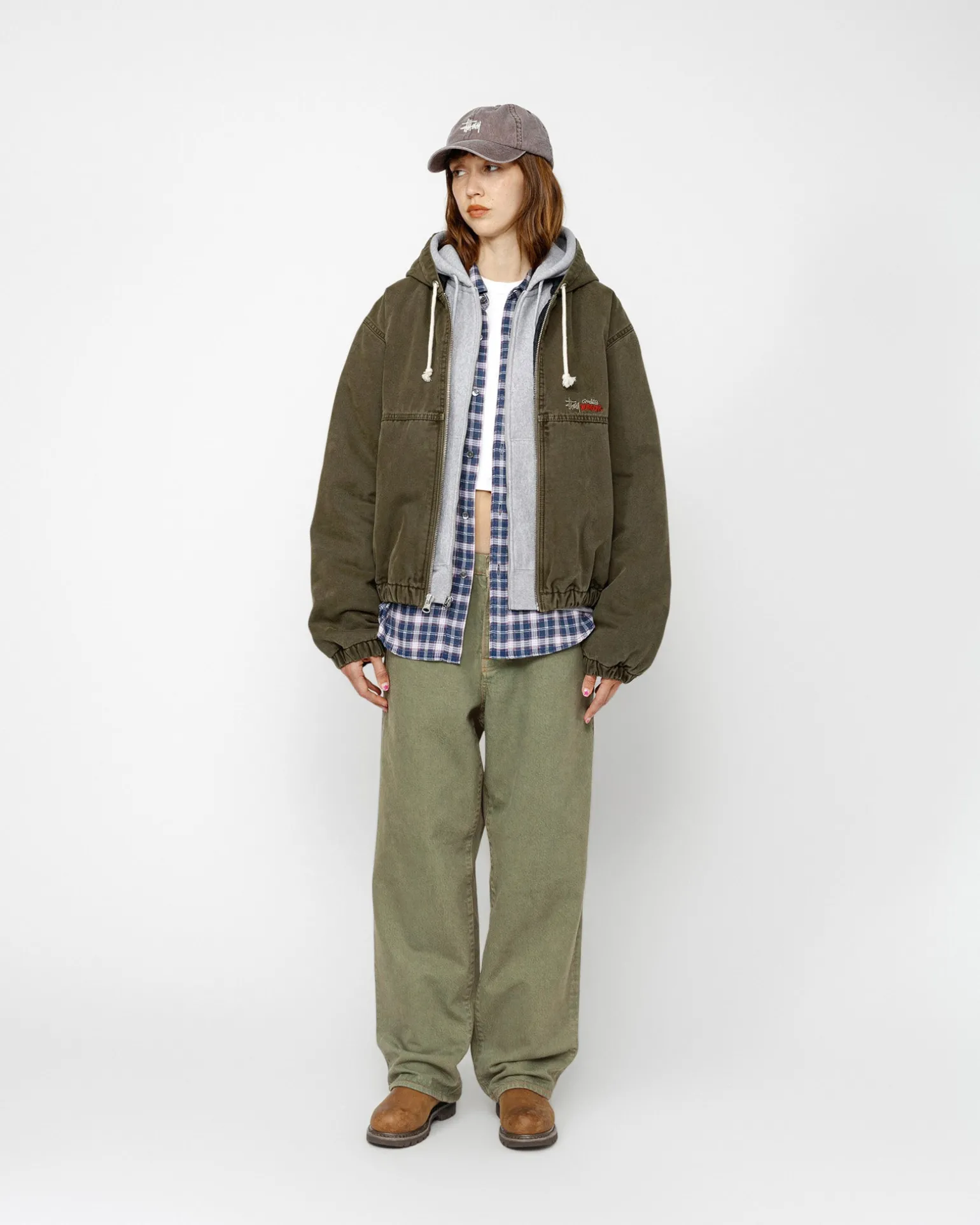 WORK JACKET INSULATED CANVAS