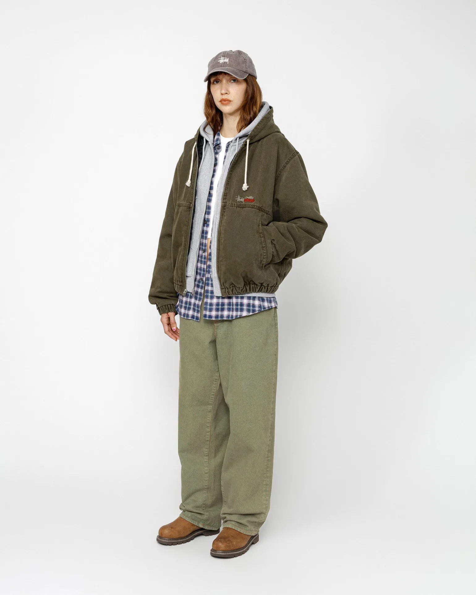 WORK JACKET INSULATED CANVAS