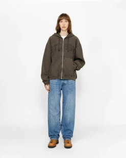 ZIP HOODIE FADED GRAPHIC